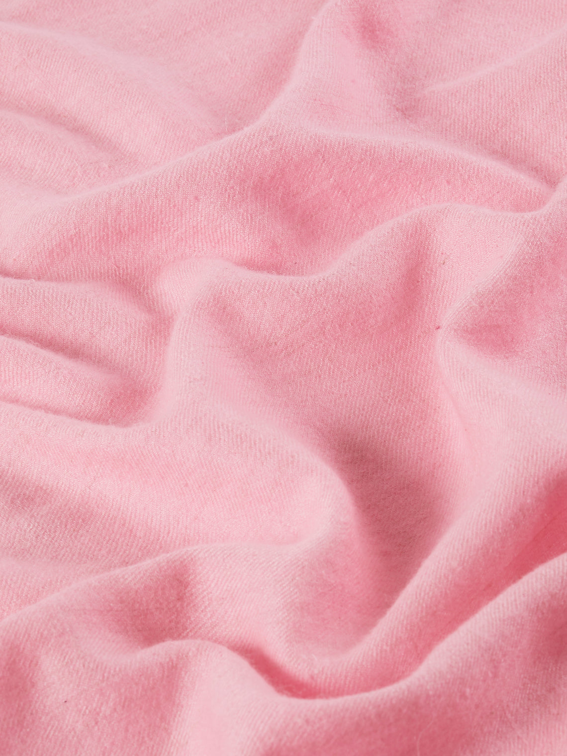 Me & K - Cashmere Solid Twill Scarf (78.5in/2m) - Pink - ABASK