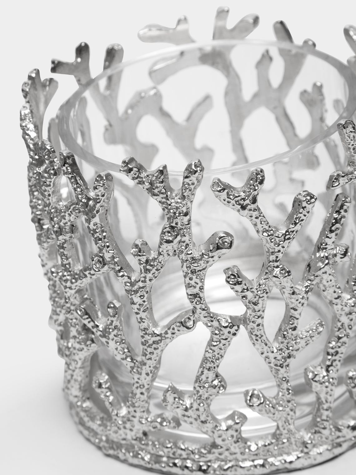 Objet Luxe - Silver-Plated Tealight Holder -  - ABASK