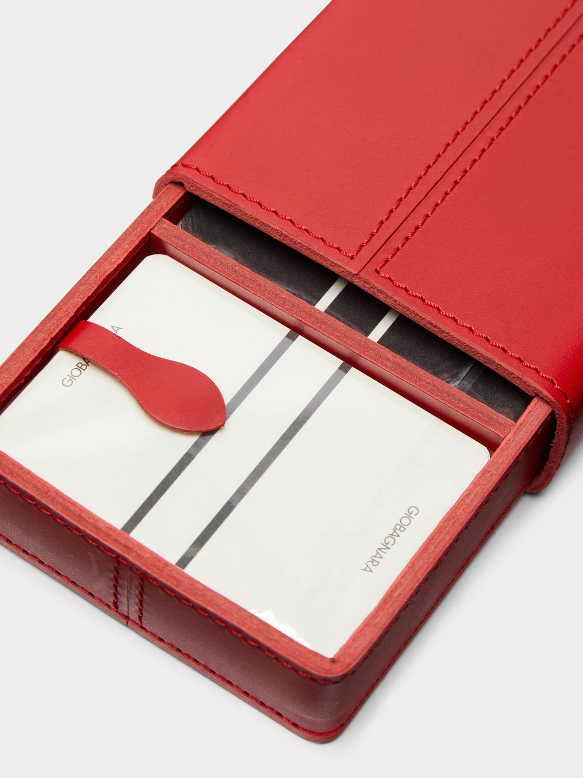 Rabitti 1969 - Etna Leather Playing Cards Set -  - ABASK