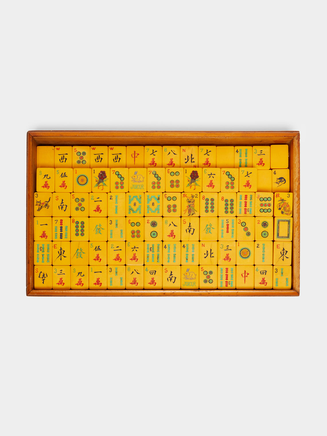 Antique and Vintage - Late 20th Century Mahjong Set -  - ABASK