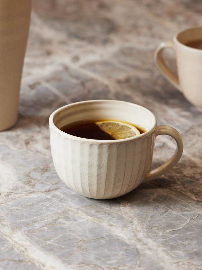 Robynn Storgaard - Ceramic Ribbed Mug -  - ABASK