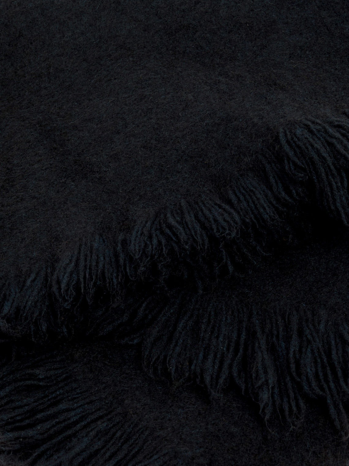 Norlha - Nomad Marmot Hand-Stitched Yak Blanket (87in/2.2m) - Blue - ABASK