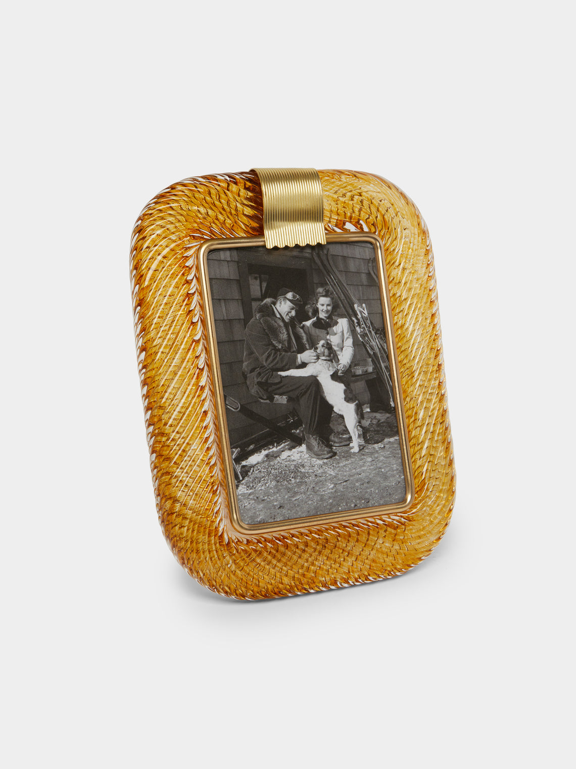 Antique and Vintage - 1960s Murano Glass Photo Frame -  - ABASK - 