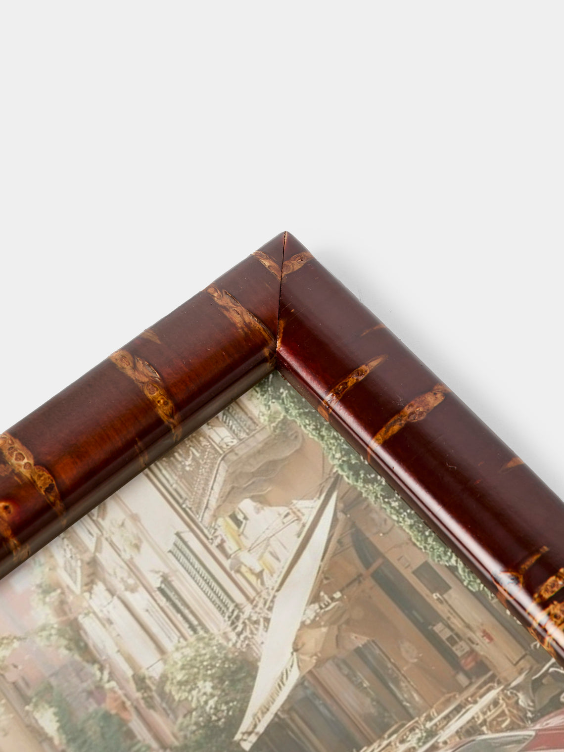 Denshiro - Cherry Bark Cabinet Photo Frame - Brown - ABASK