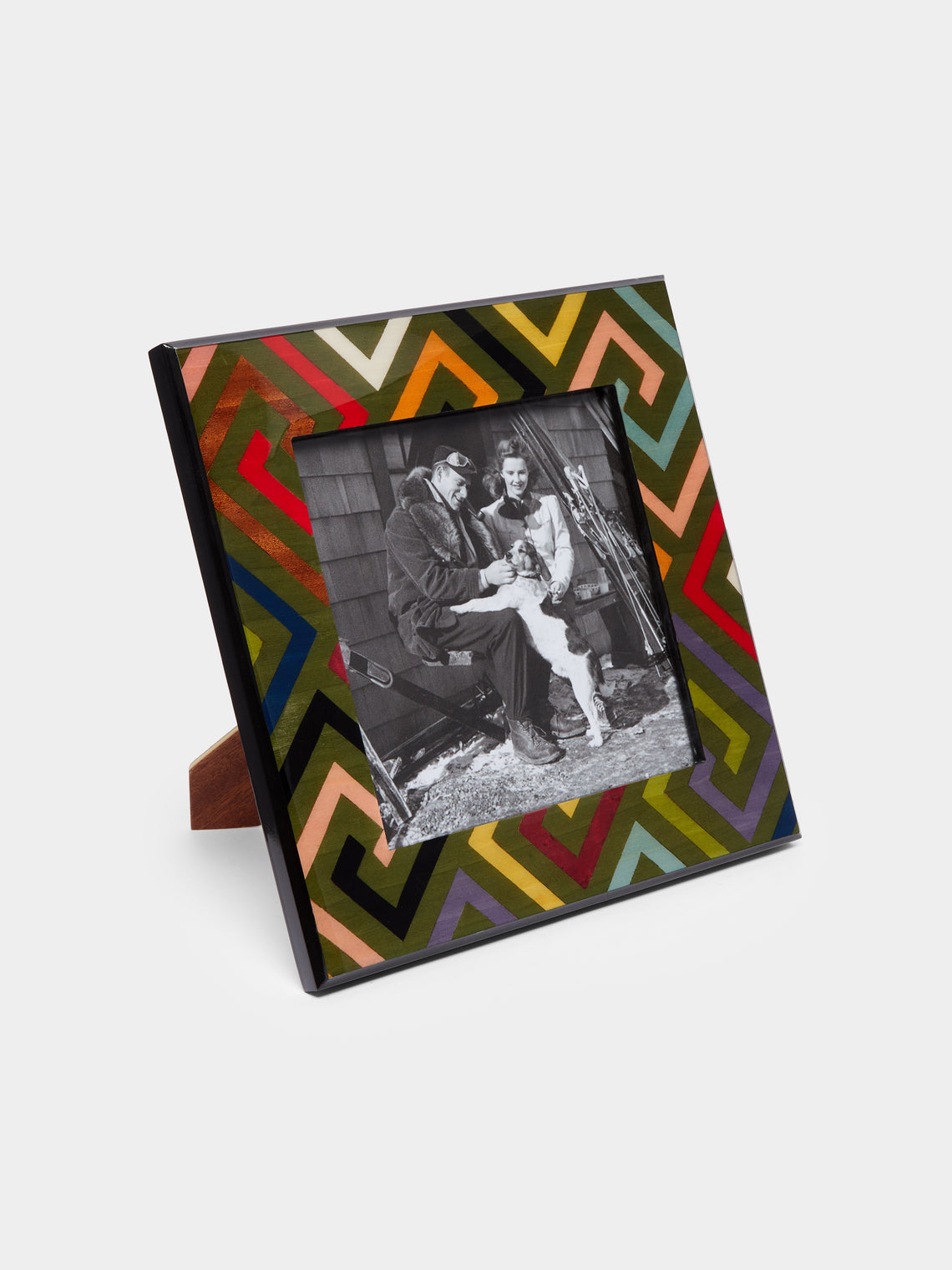 Biagio Barile - Labyrinth Wood Inlay Photo Frame -  - ABASK - 