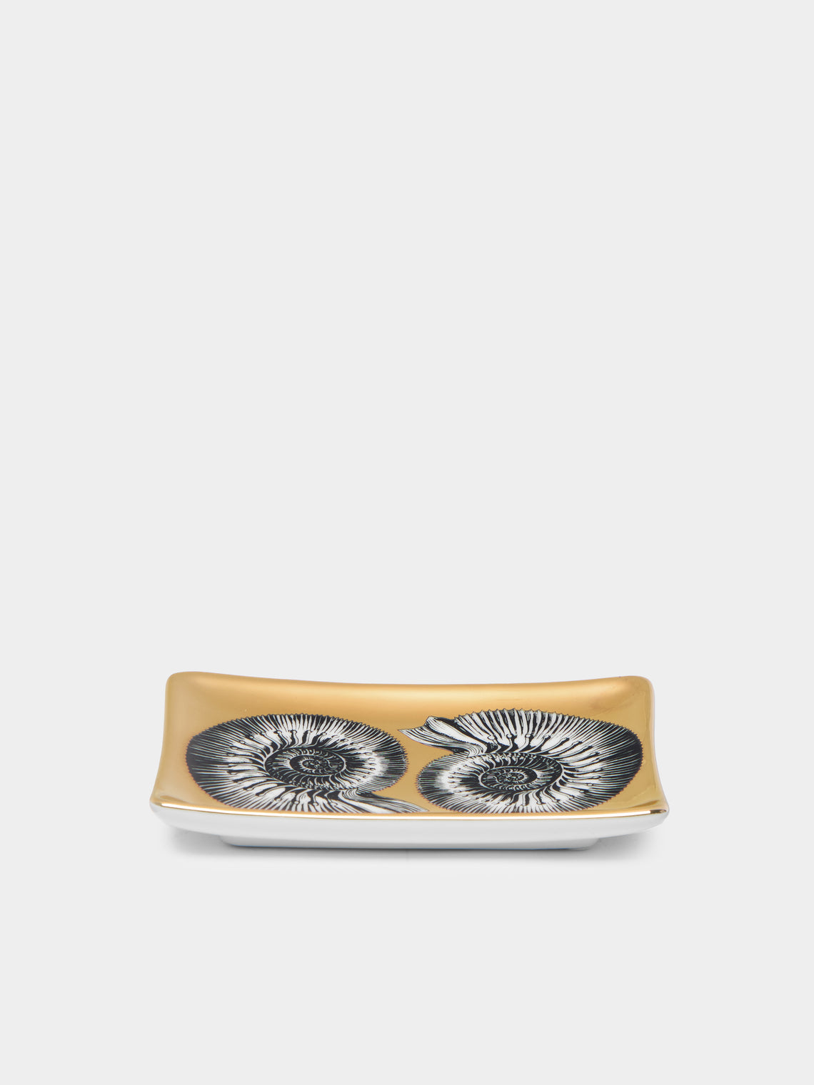 Fornasetti - Giro di Conchiglie Hand-Painted Porcelain Ashtray -  - ABASK