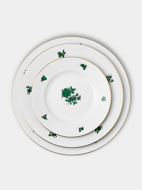Augarten - Maria Theresia Hand-Painted Porcelain Collection - Green - ABASK - 