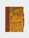 Giannini Firenze - Hand-Marbled Leather Bound Notebook -  - ABASK - 