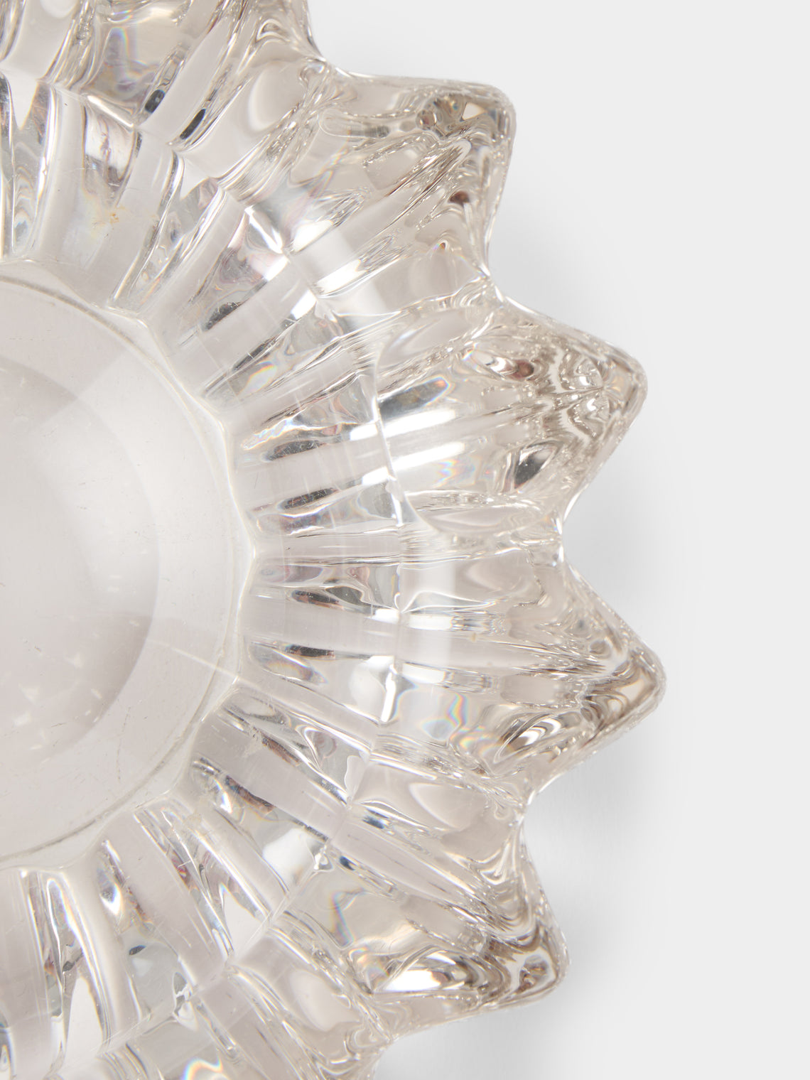 Antique and Vintage - 1950s Pierre d'Avesn Crystal Vide Poche - Clear - ABASK