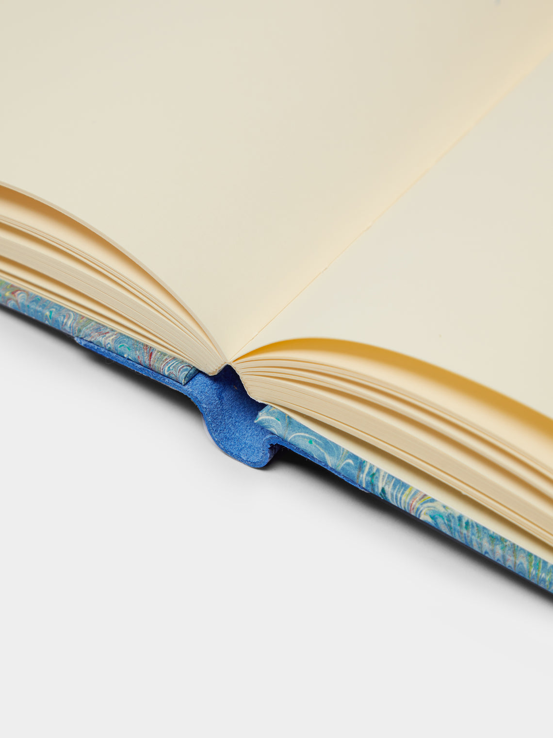 Giannini Firenze - Hand-Marbled Leather Bound Notebook -  - ABASK