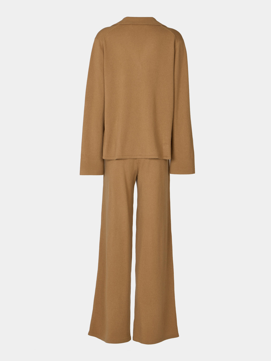 Arch4 - Dorchester Baby Goat Cashmere Pajama Set - Beige - ABASK
