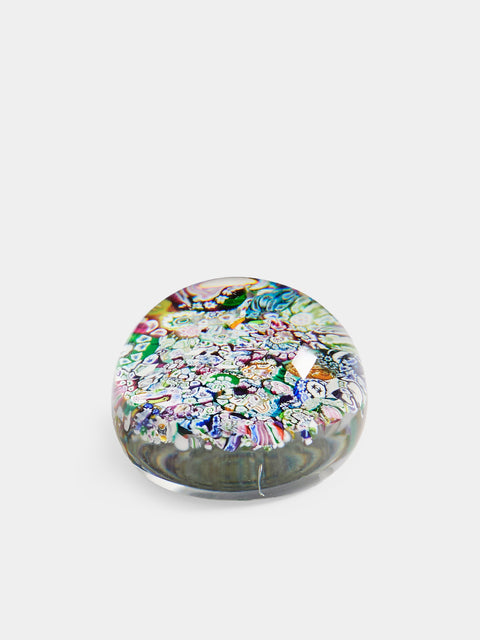 Antique and Vintage - 1930s Murano Glass Paperweight - Blue - ABASK - 