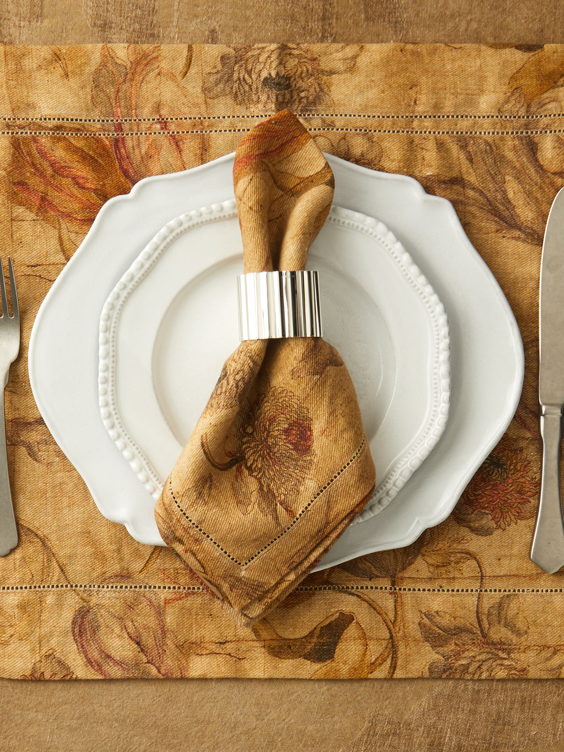 The House of Lyria - Otus Linen Napkins (Set of 4) -  - ABASK