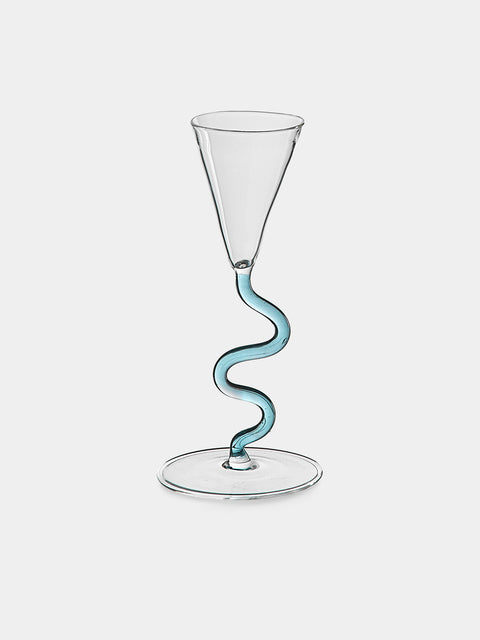 River Valadez - Hand-Blown Aperitivo Glasses (Set of 2) - Clear - ABASK - 