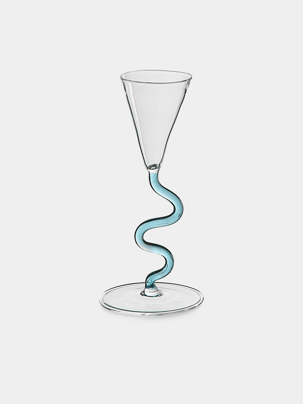 River Valadez - Hand-Blown Aperitivo Glasses (Set of 2) - Clear - ABASK - 
