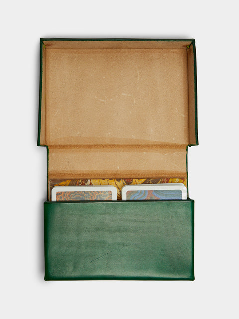 Nick Plant - Leather Playing Cards Set -  - ABASK - 