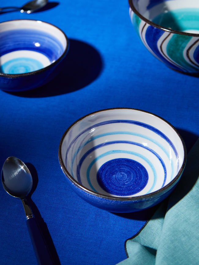 Ceramica Pinto - Vietri Hand-Painted Ceramic Nibble Bowls (Set of 2) -  - ABASK