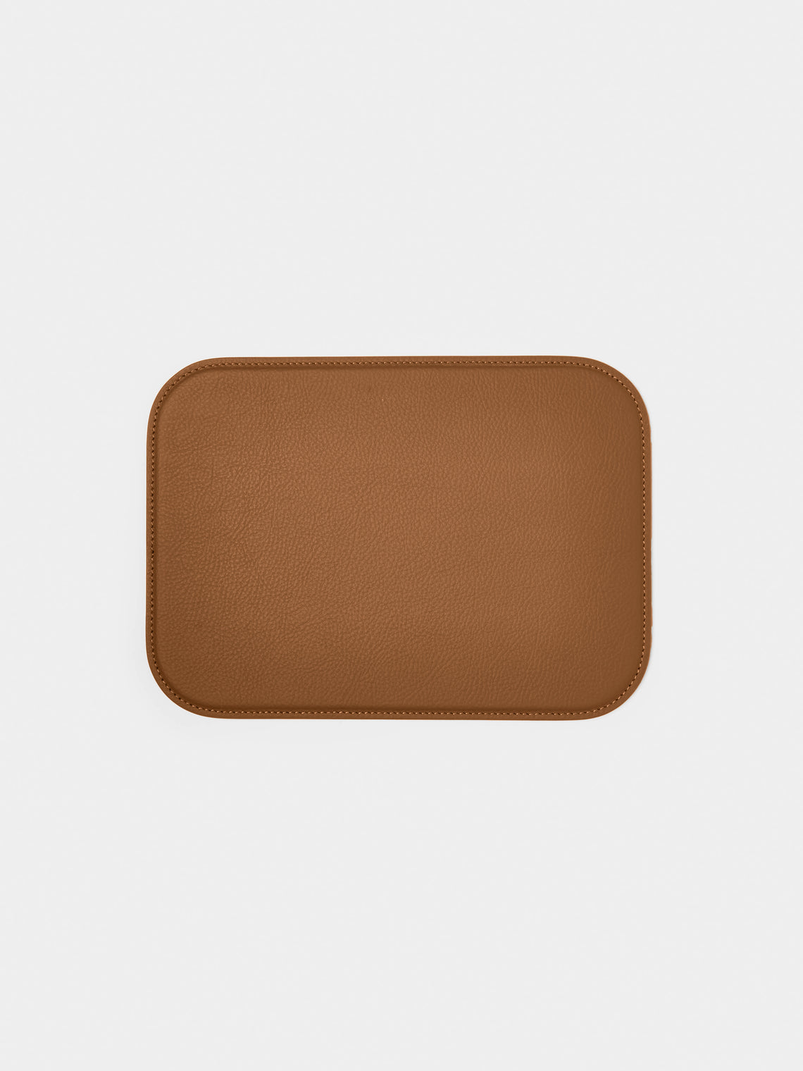 Giobagnara x Poltrona Frau - Leather Mouse Pad - Tan - ABASK - 