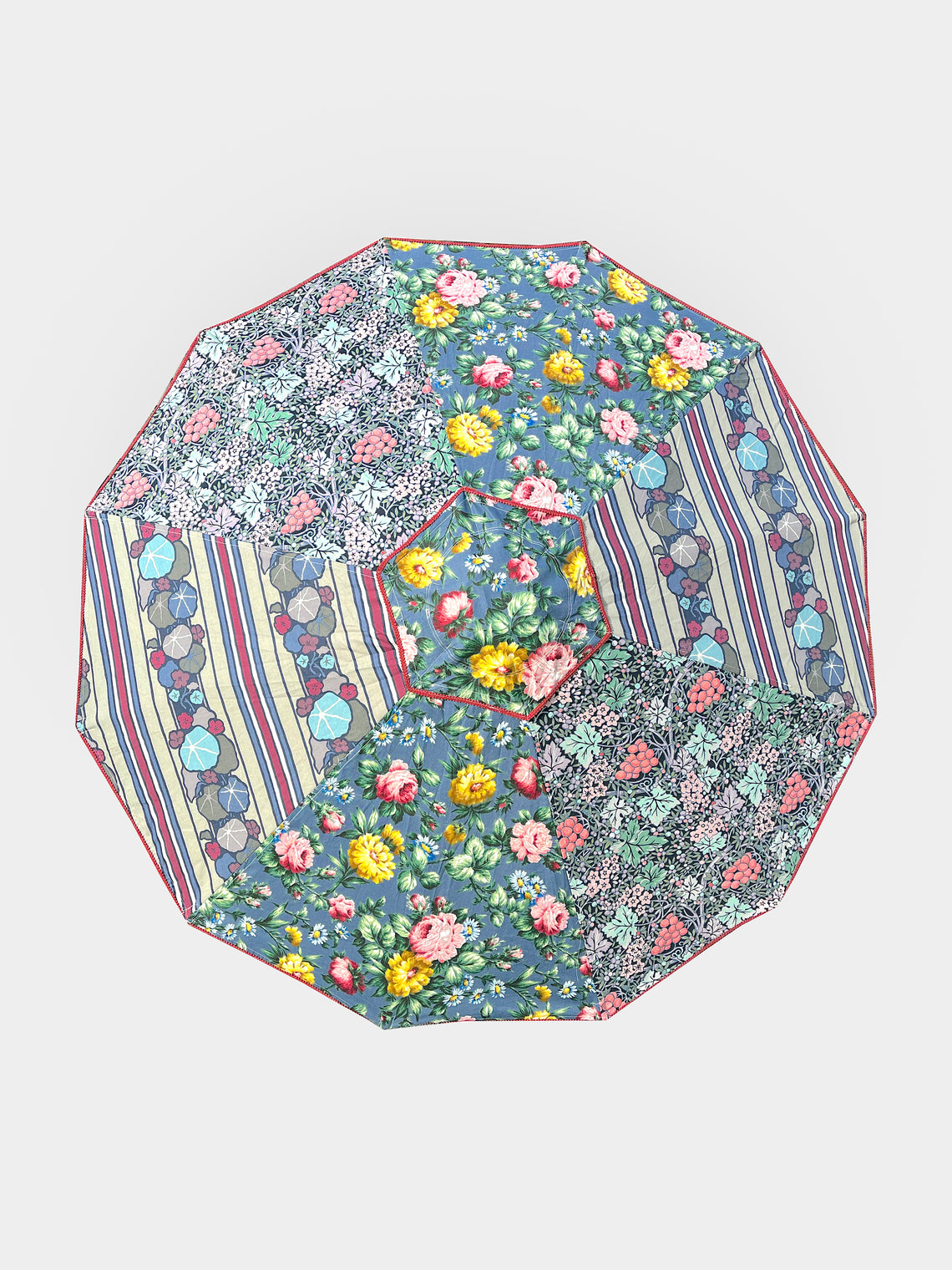 Sunbeam Jackie - Indigo Rose Vintage-Cotton Parasol -  - ABASK