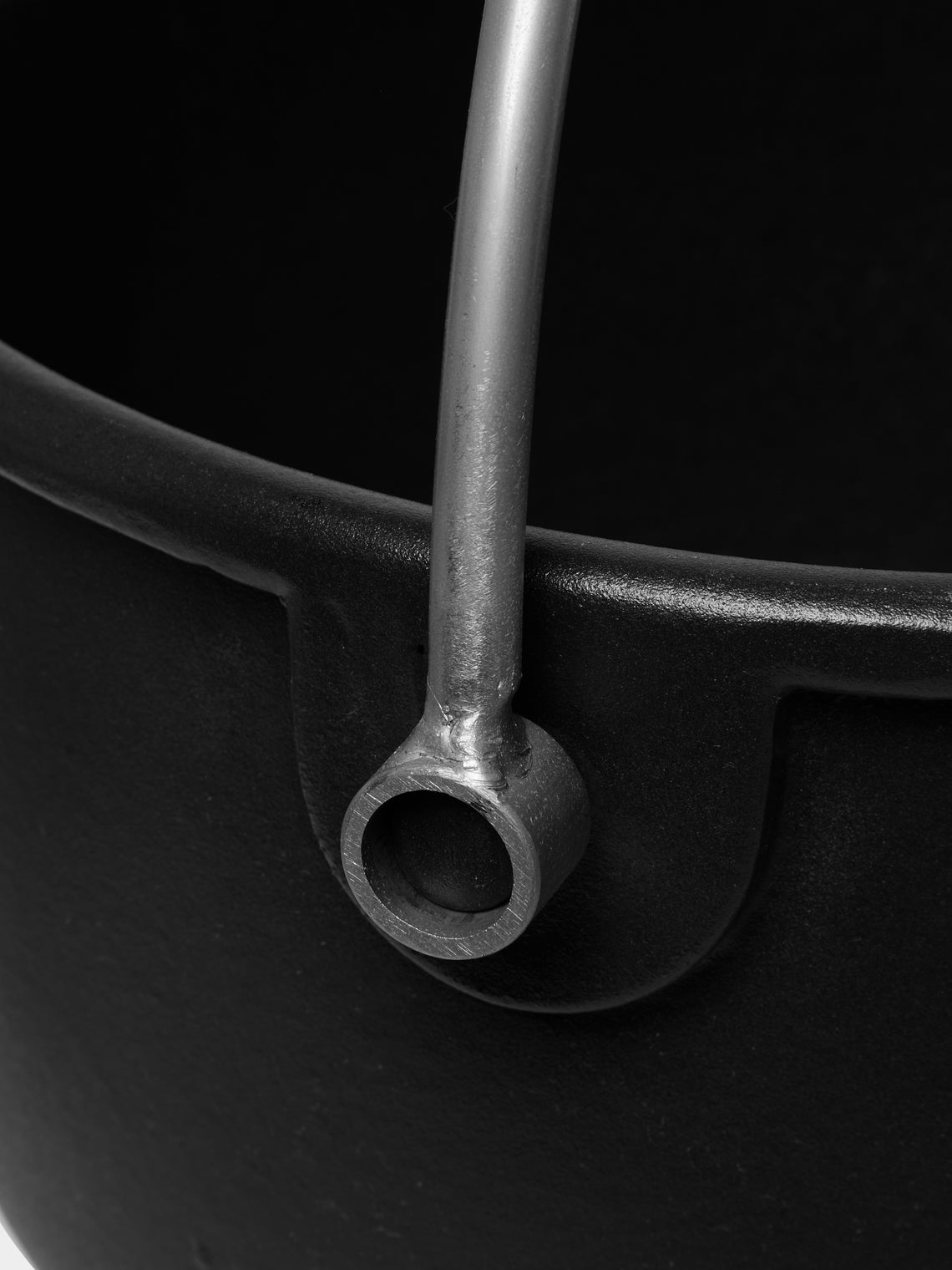 Antique and Vintage - Mid-Century Carl Auböck for Ostovics Culinar Cast Iron Pot with Stand -  - ABASK