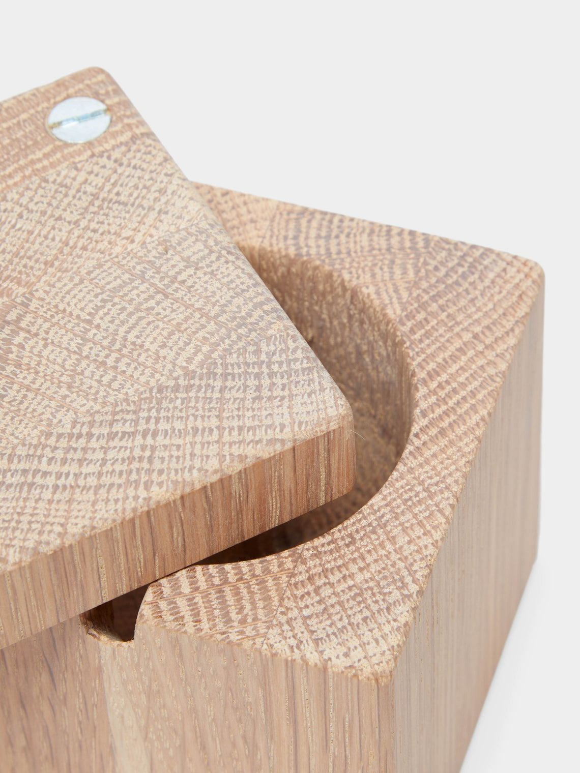 The Wooden Palate - White Oak Salt Cellar -  - ABASK