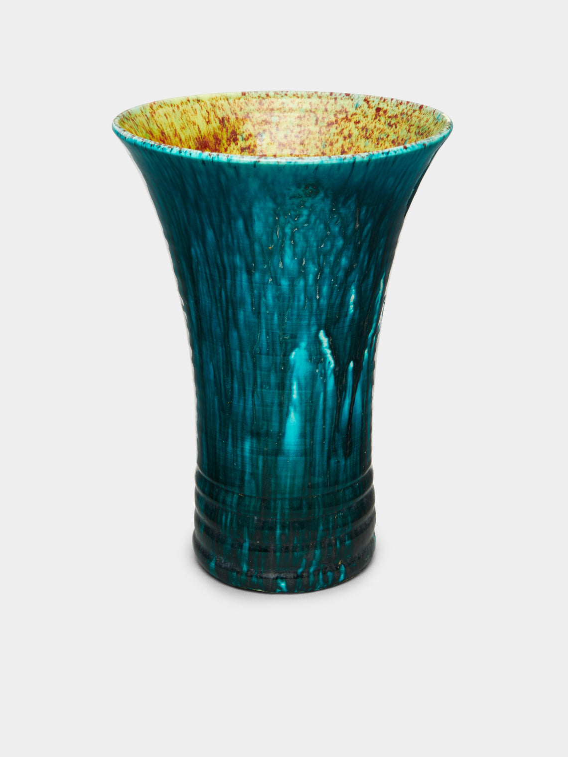 Antique and Vintage - 1950s Accolay Ceramic Vase -  - ABASK - 