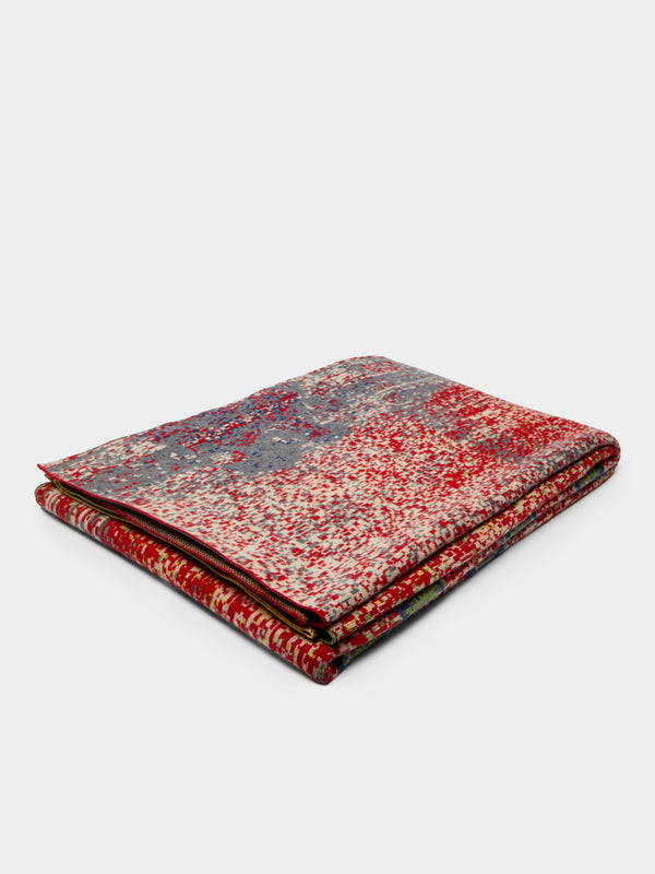 Saved NY - Red Queen Cashmere King-Size Bedspread -  - ABASK