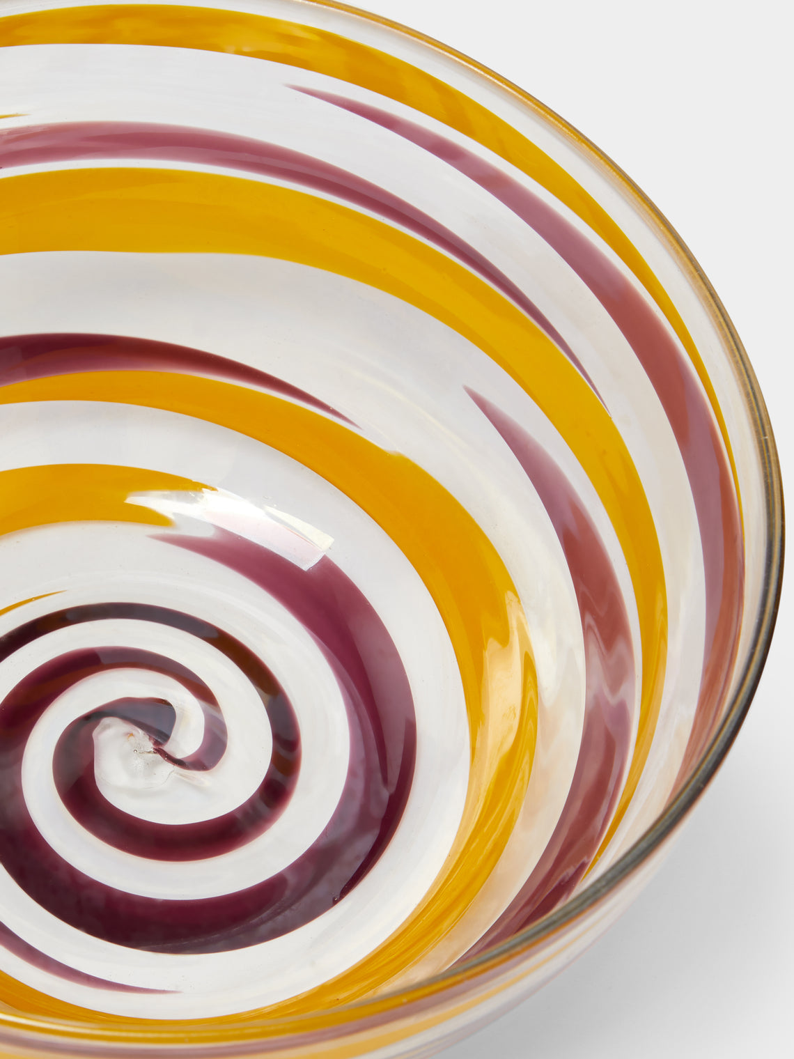 Antique and Vintage - 1940s Venini Carlo Scarpa Ciotola Pennellate Bowl -  - ABASK