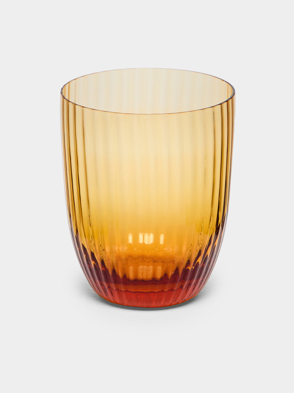 NasonMoretti - Idra Hand-Blown Murano Glass Tumblers (Set of 6) - Yellow - ABASK