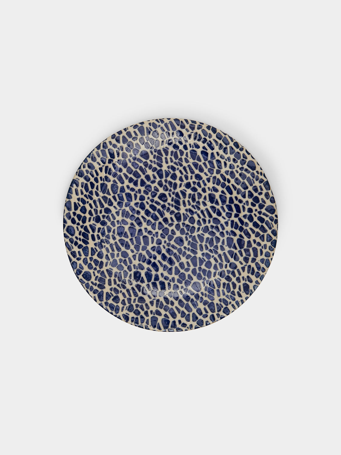 Terrafirma Ceramics - Hand-Printed Ceramic Side Plates (Set of 4) -  - ABASK - 