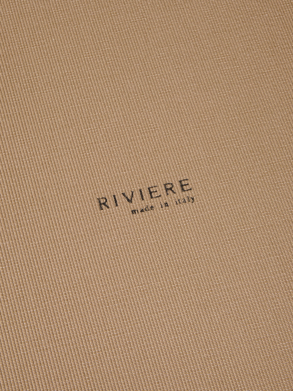 Riviere - Diana Lacquered Wood Tray (18in/46cm) - Taupe - ABASK