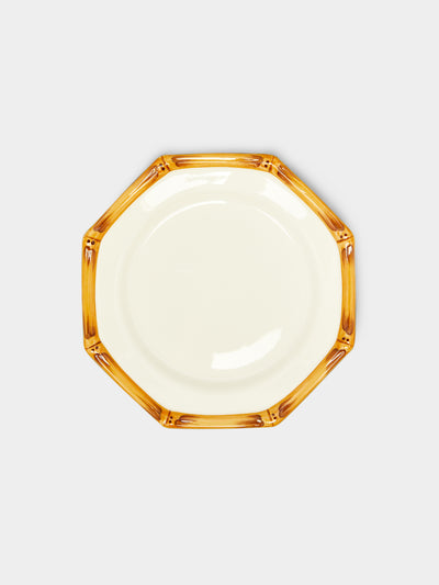 Este Ceramiche - Bamboo Hand-Painted Ceramic Dessert Plates (Set of 4) -  - ABASK - 