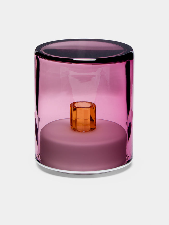 Green Wolf Lighting - Ametista I Hand-Blown Murano Glass Portable Table Light -  - ABASK - 