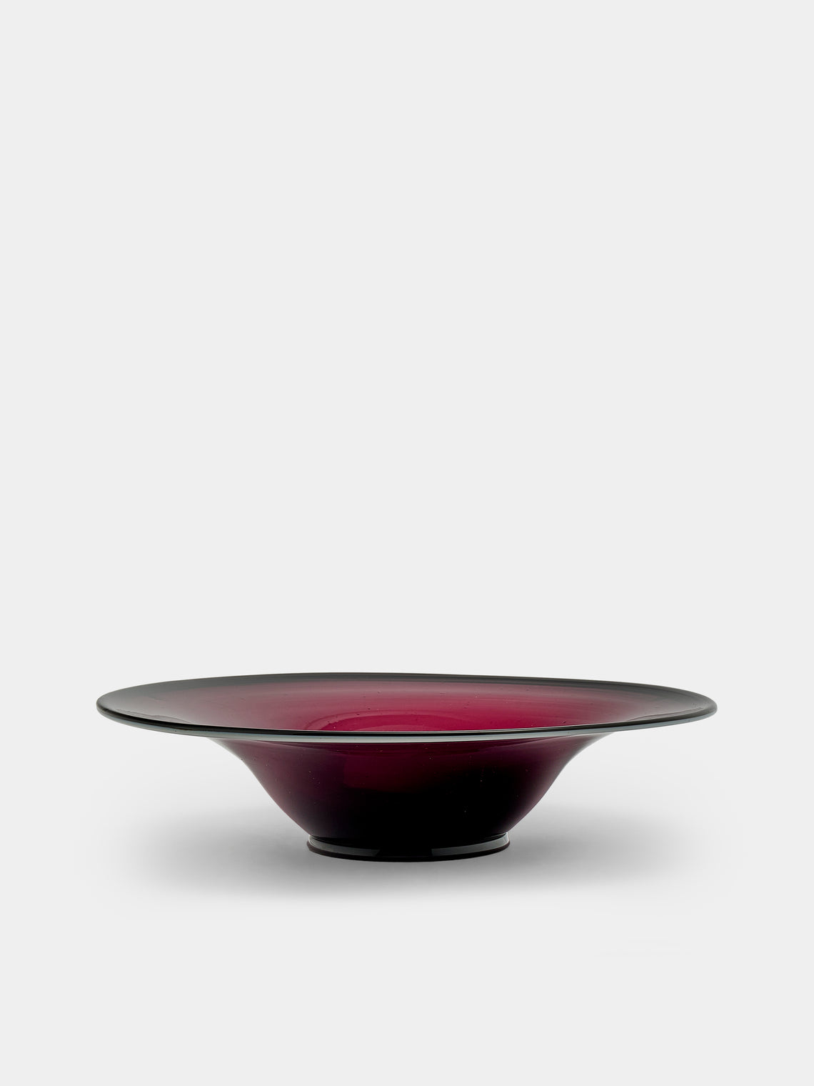 Antique and Vintage - 1930s Venini Murano Glass Bowl - Blue - ABASK - 