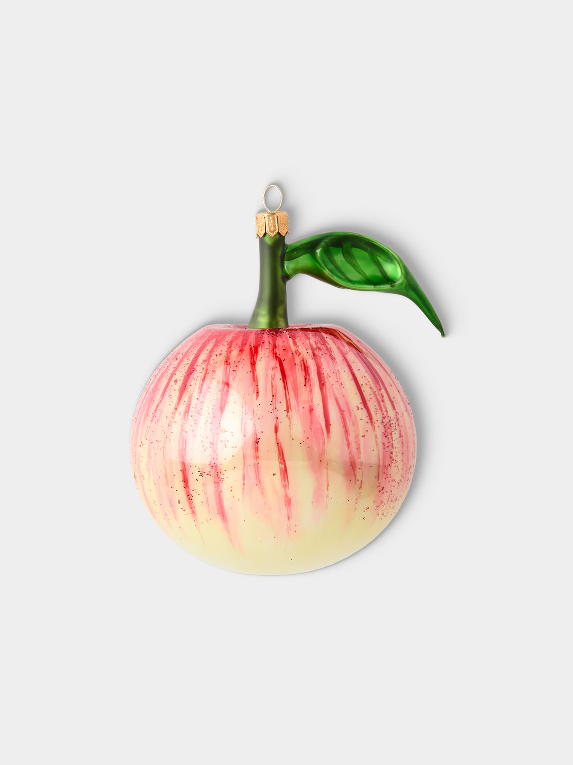 ABASK Decorations - Apples and Pears Hand-Blown Glass Baubles (Set of 6) - Multiple - ABASK