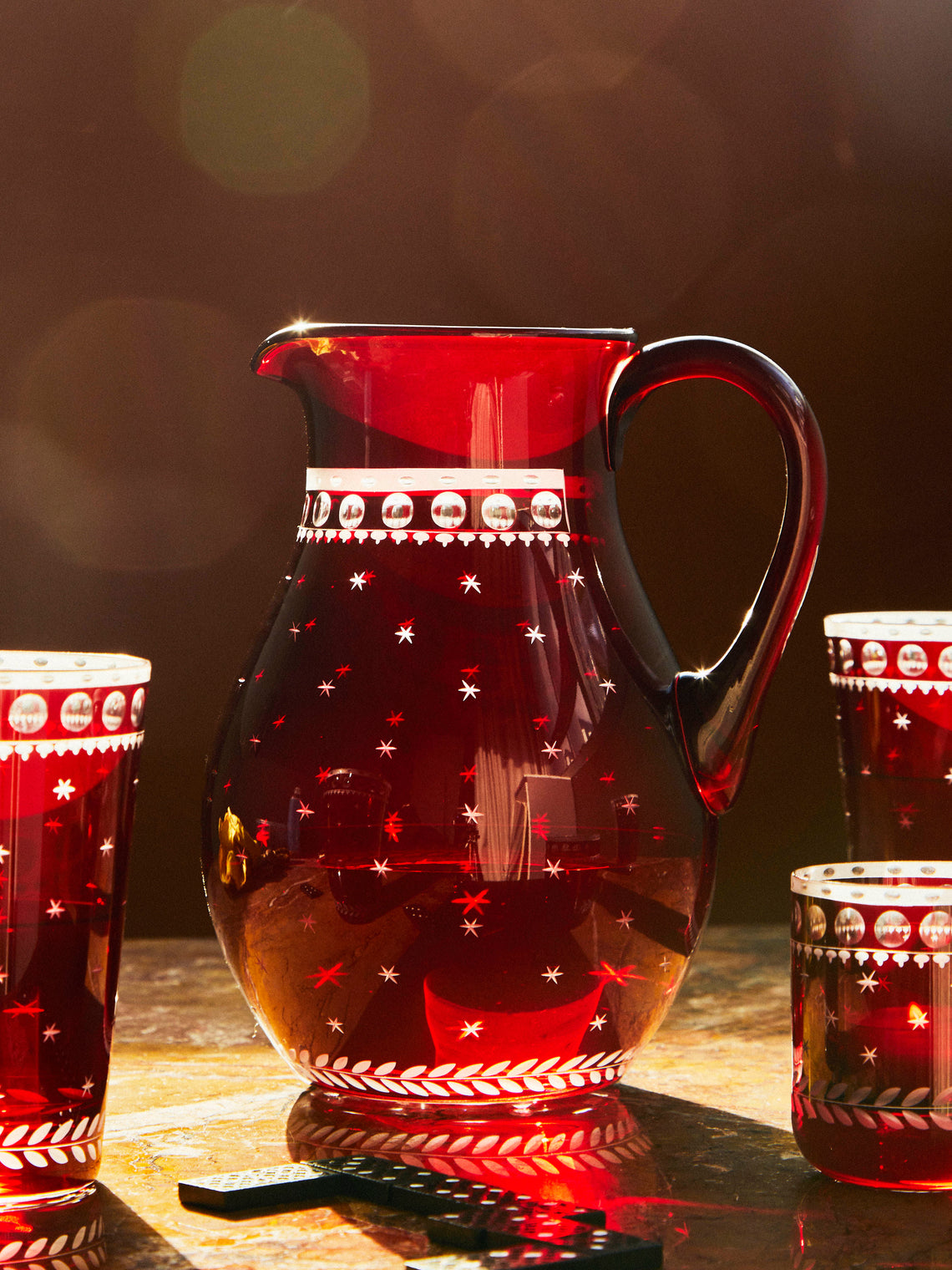 Artel - Staro Hand-Engraved Crystal Jug -  - ABASK
