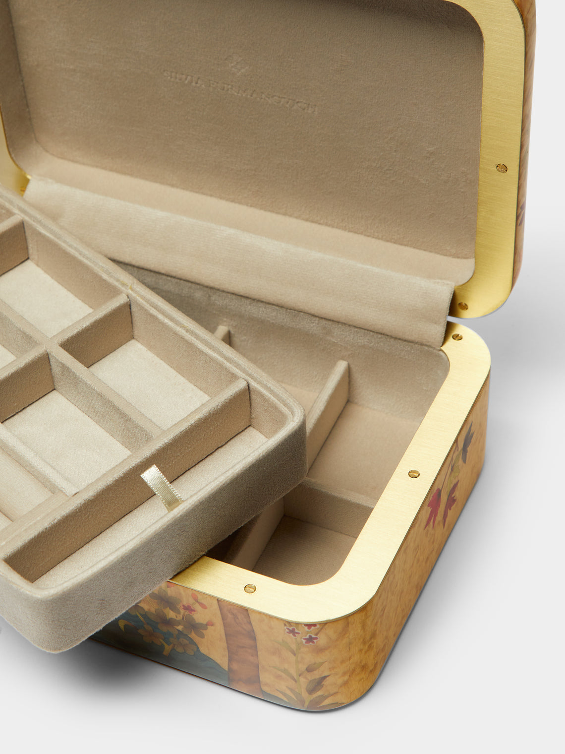 Silvia Furmanovich - Garden Marquetry Wood Jewellery Box -  - ABASK