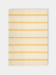 Métier - Cotton Large Beach Blanket (66in/1.7m) - Cream - ABASK
