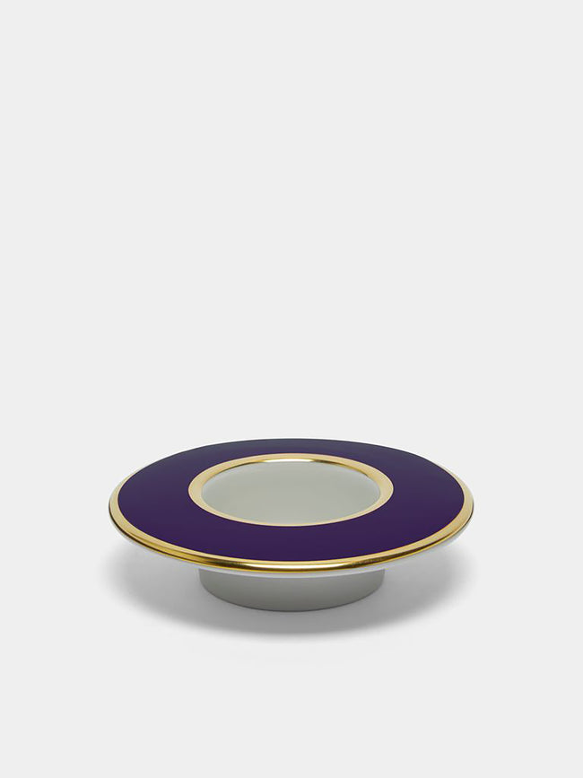 Augarten - Hand-Painted Porcelain Tealight Holders (Set of 2) -  - ABASK - 