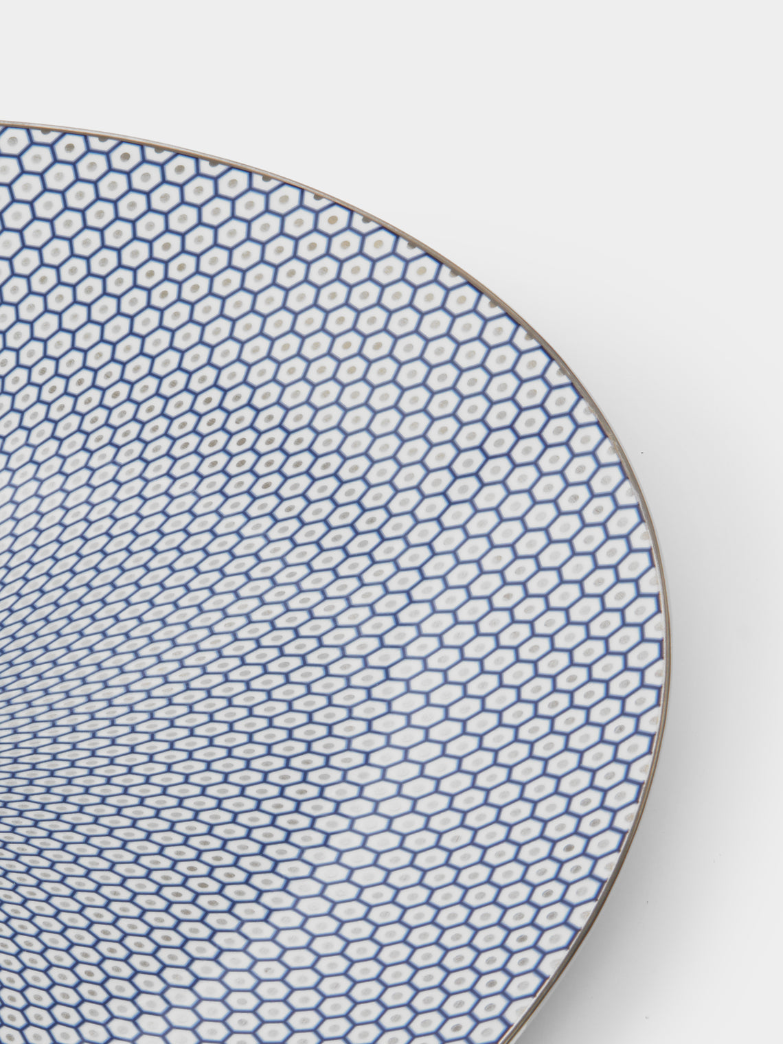Raynaud - Trésor Bleu Porcelain Oval Platter -  - ABASK