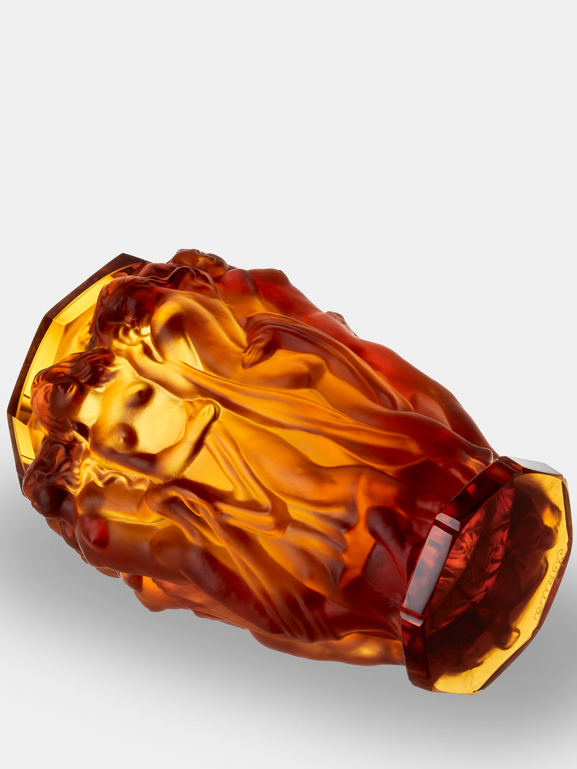 Akua Objects - Michael Hand-Blown Crystal Vase (6in/15cm) - Clear - ABASK