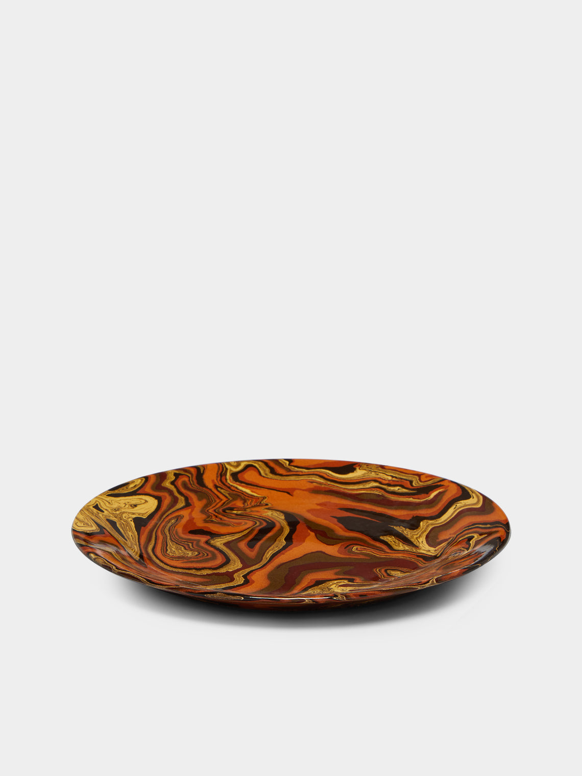 Atelier Saint-André Perrin - Marbled Ceramic Plate -  - ABASK