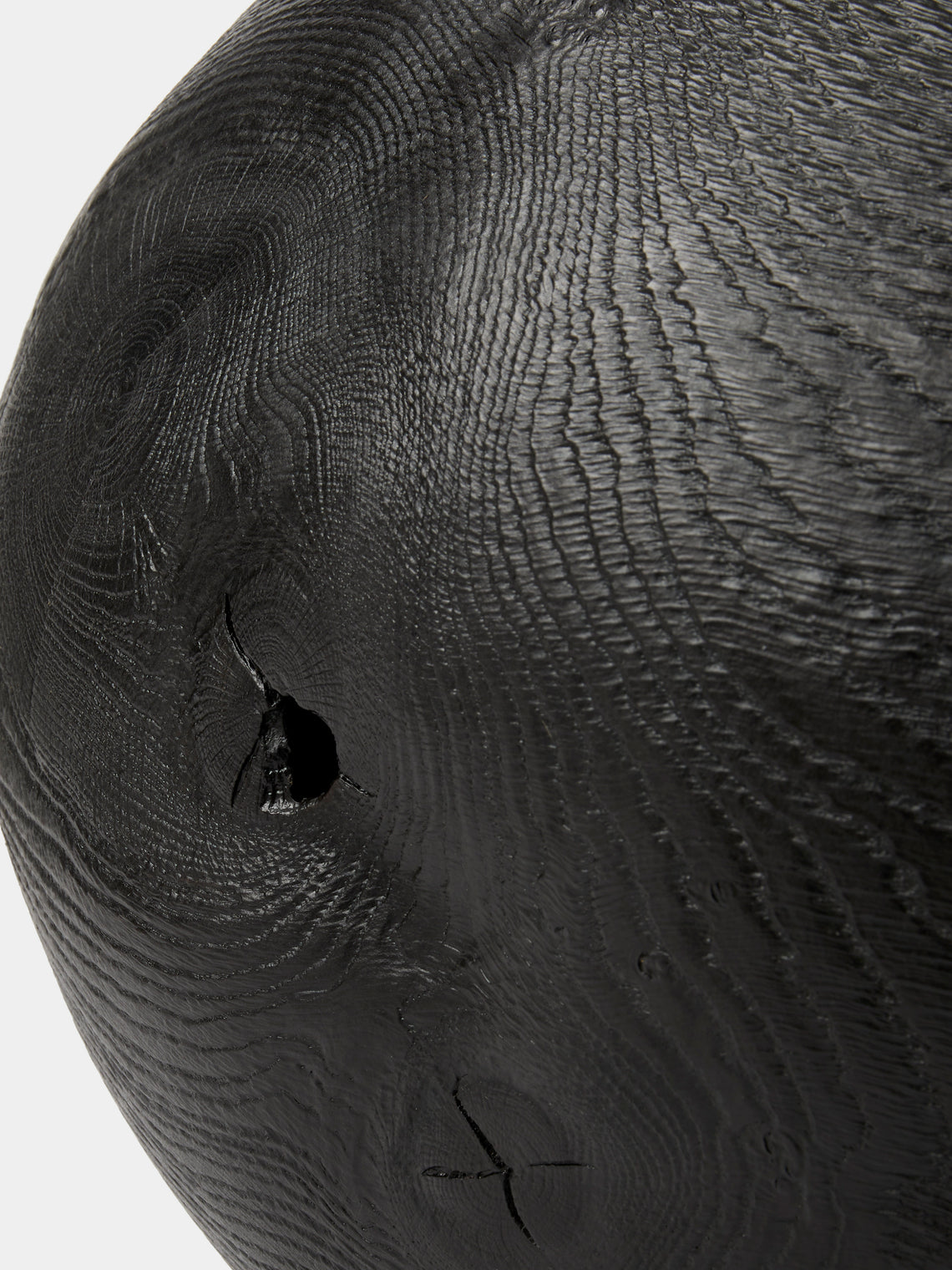 Friedemann Buehler - Blackened Oakwood Bowl - Black - ABASK