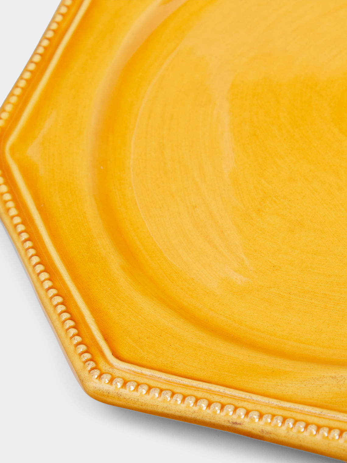 Maison Pichon Uzès - Louis XVI Hand-Glazed Ceramic Dinner Plates (Set of 4) -  - ABASK