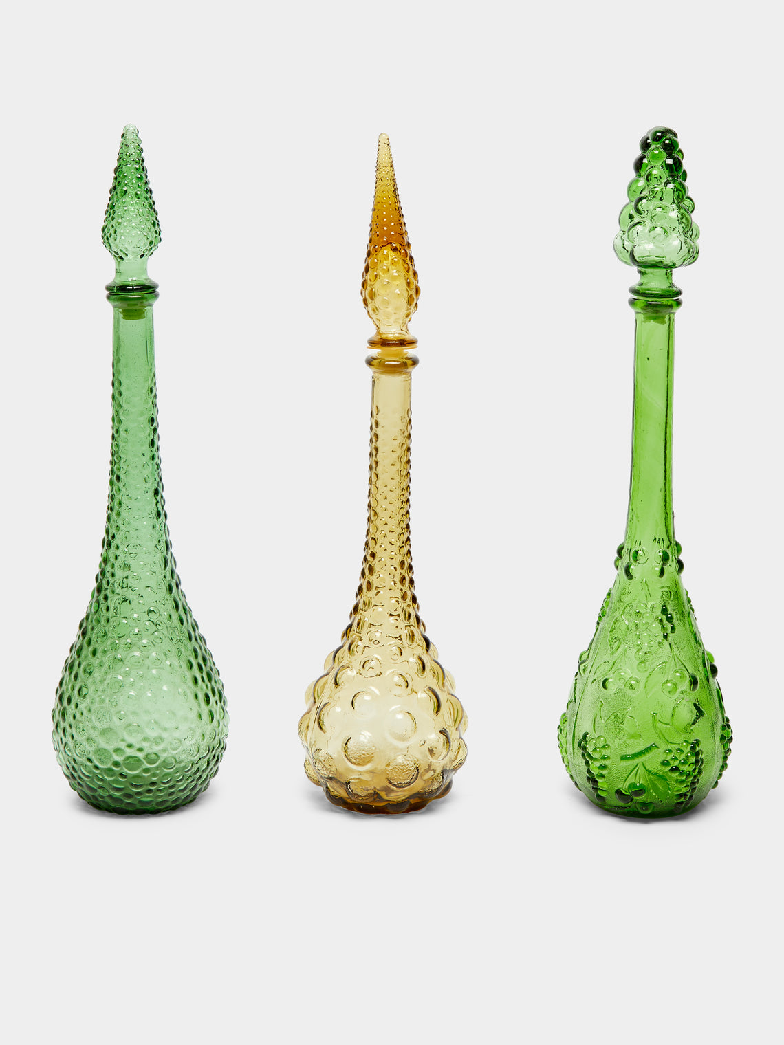 Antique and Vintage - 1960s Murano Glass Decanters (Set of 3) -  - ABASK - 