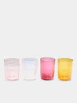 Michael Ruh Studio - Spring Fade Hand-Blown Glass Highballs (Set of 4) - Multiple - ABASK - 