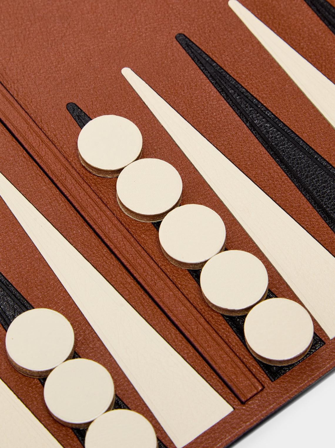Métier - Leather Travel Backgammon Set -  - ABASK