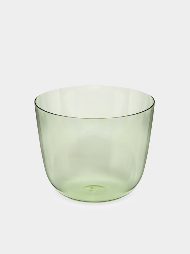 Lobmeyr - Alpha Hand-Blown Crystal Water Tumbler - Green - ABASK - 