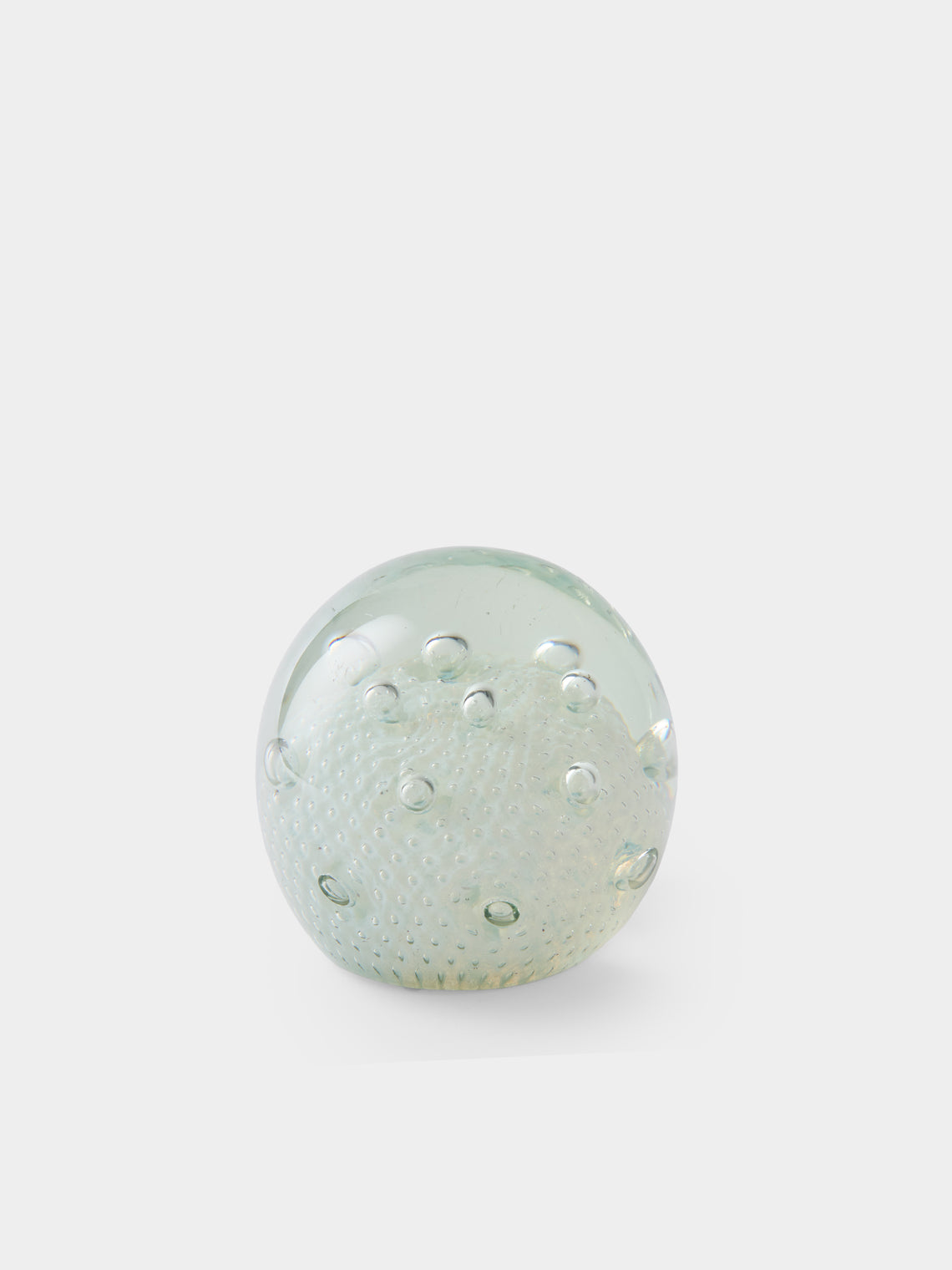Antique and Vintage - 1950s Barovier & Toso Murano Glass Paperweight - Clear - ABASK - 