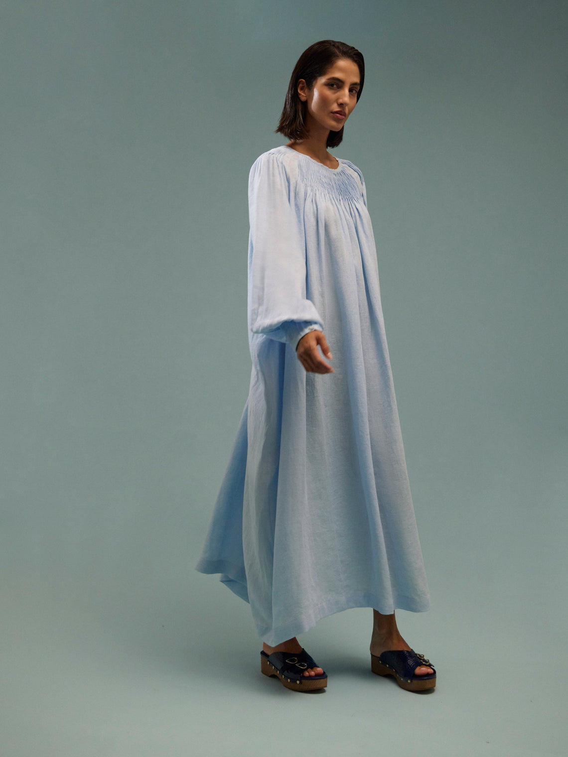 Les Vacances D'Irina - Robe De Nuit - Light blue - ABASK